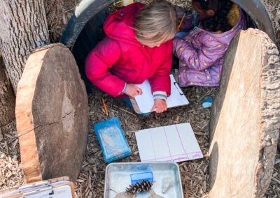 St Louis Christian School, St Louis Forest School, STEM in the winter