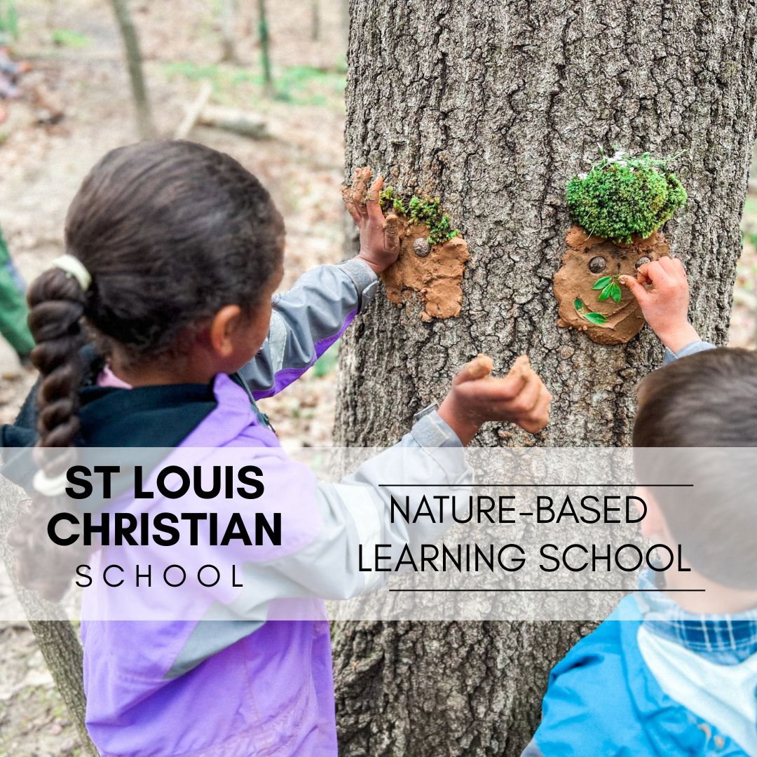 St Louis Nature Based Learning School, mud suits and mud tree creations